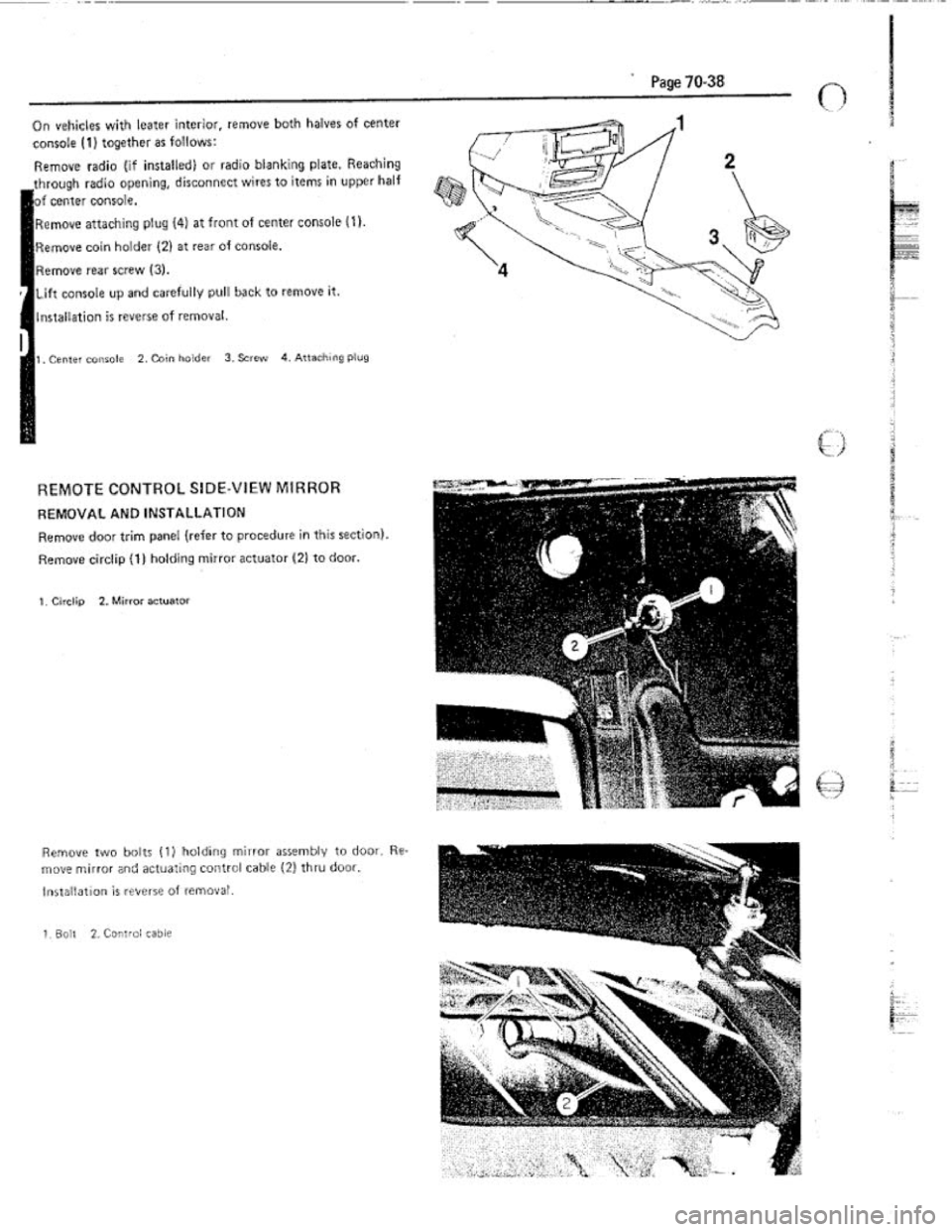 FIAT 124 SPIDER 1975 Owners Manual FIAT 124 SPIDER 1975 Owners Manual