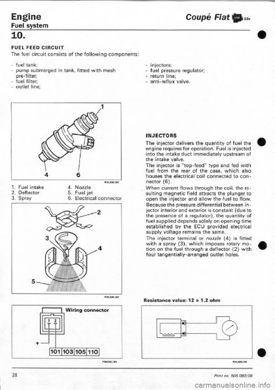FIAT COUPE 1995 Workshop Manual FIAT COUPE 1995 Workshop Manual