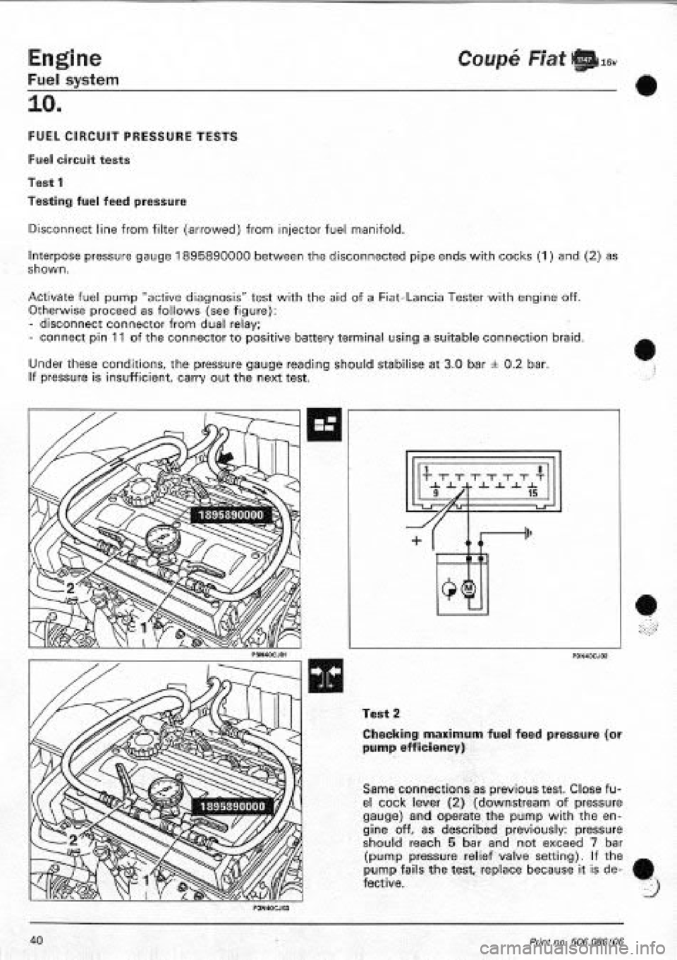 FIAT COUPE 1995 Workshop Manual FIAT COUPE 1995 Workshop Manual