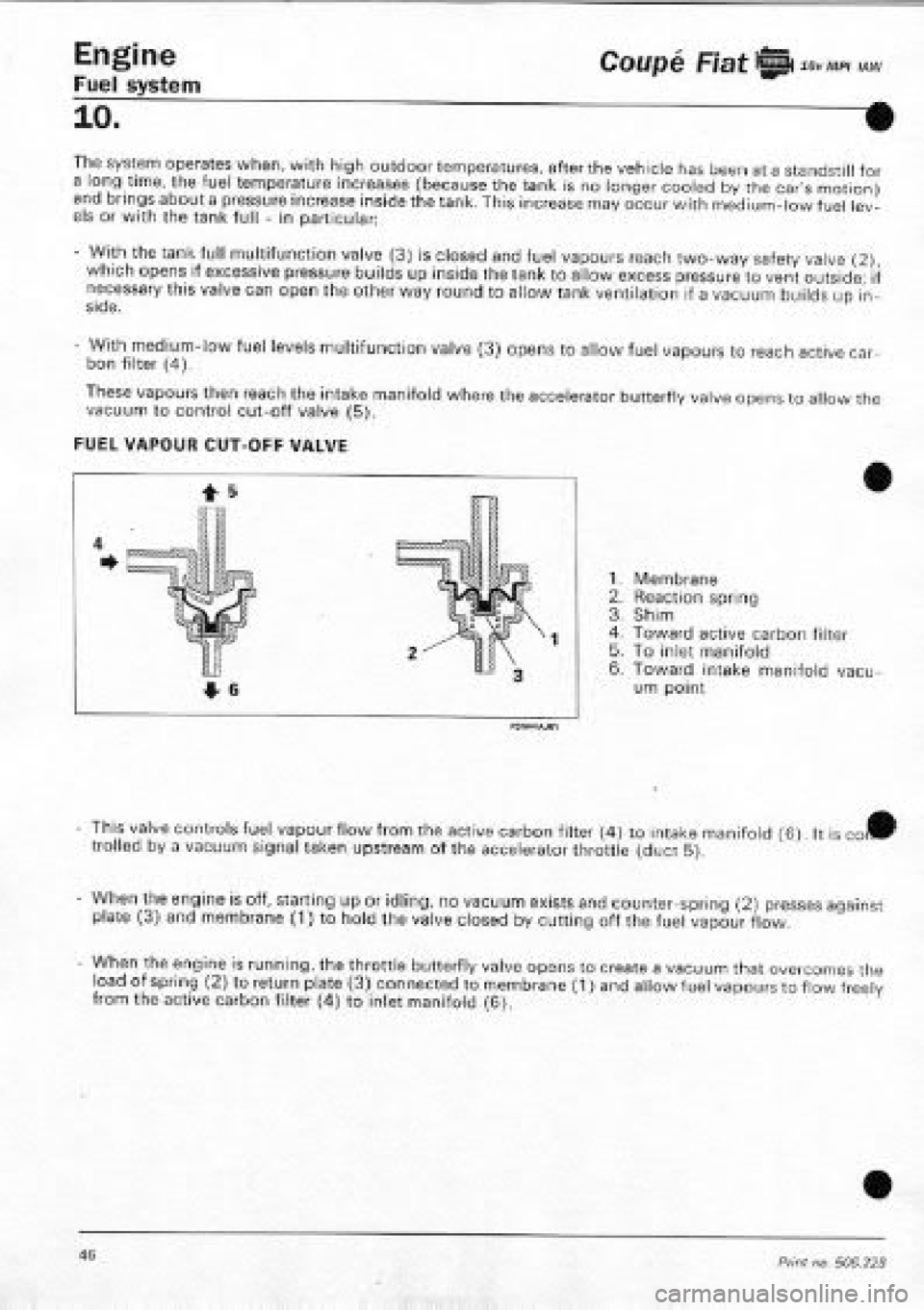 FIAT COUPE 1995 Workshop Manual FIAT COUPE 1995 Workshop Manual