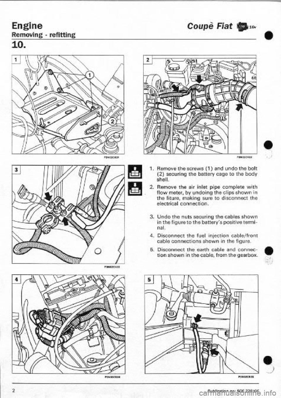 FIAT COUPE 1995 Workshop Manual FIAT COUPE 1995 Workshop Manual