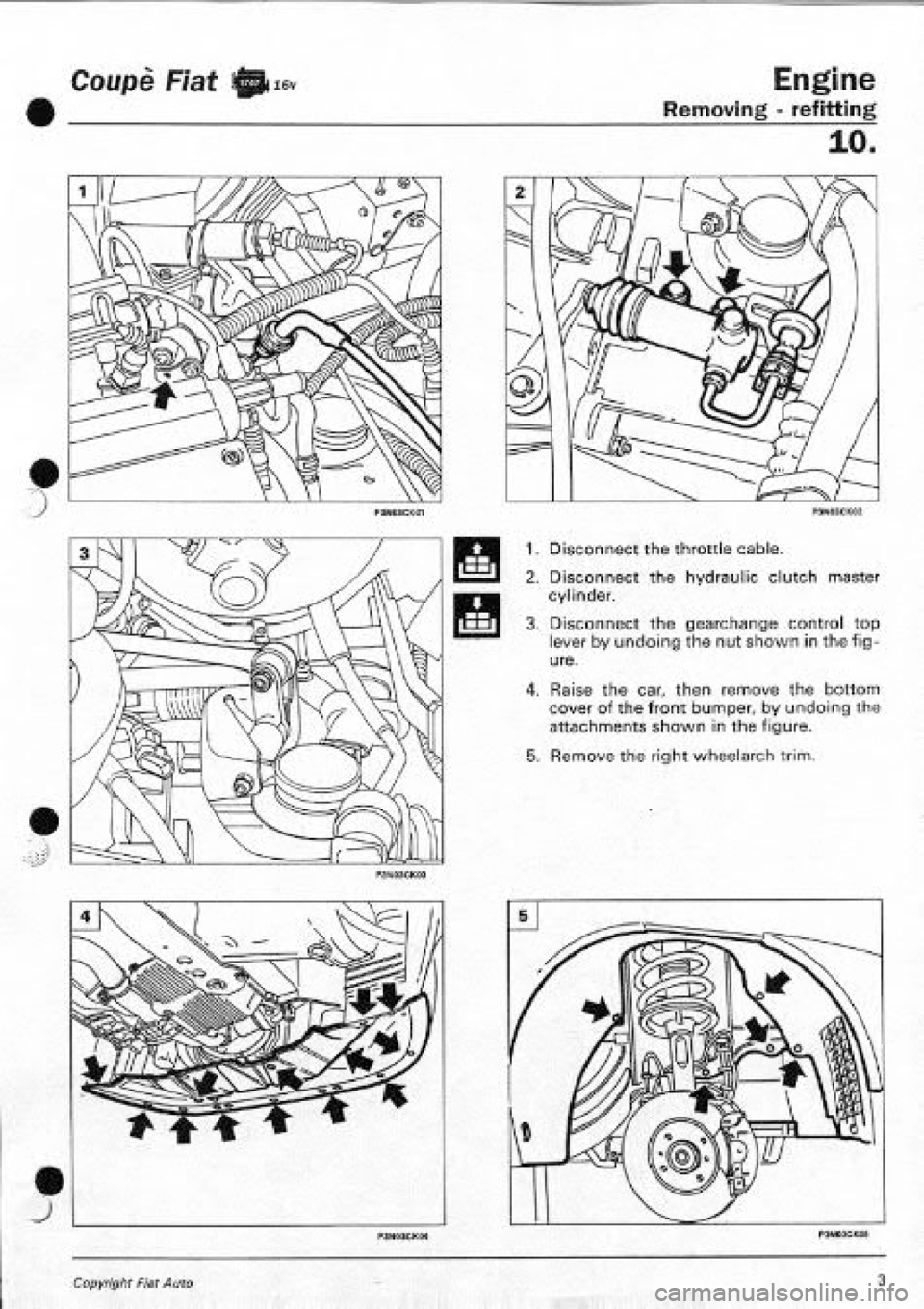 FIAT COUPE 1995 Workshop Manual FIAT COUPE 1995 Workshop Manual