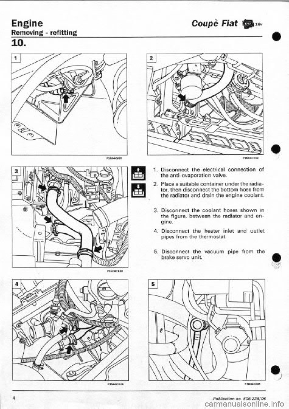 FIAT COUPE 1995 Workshop Manual FIAT COUPE 1995 Workshop Manual