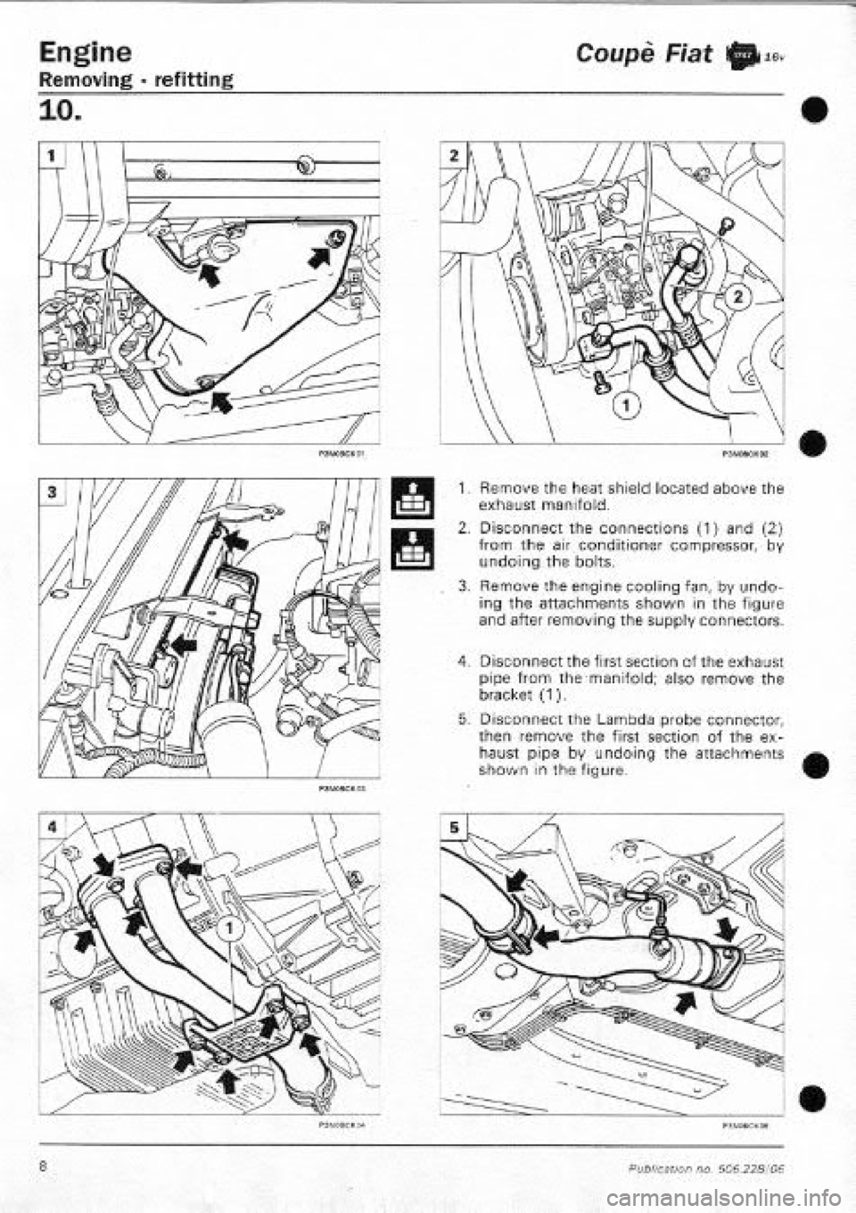 FIAT COUPE 1995 Workshop Manual FIAT COUPE 1995 Workshop Manual