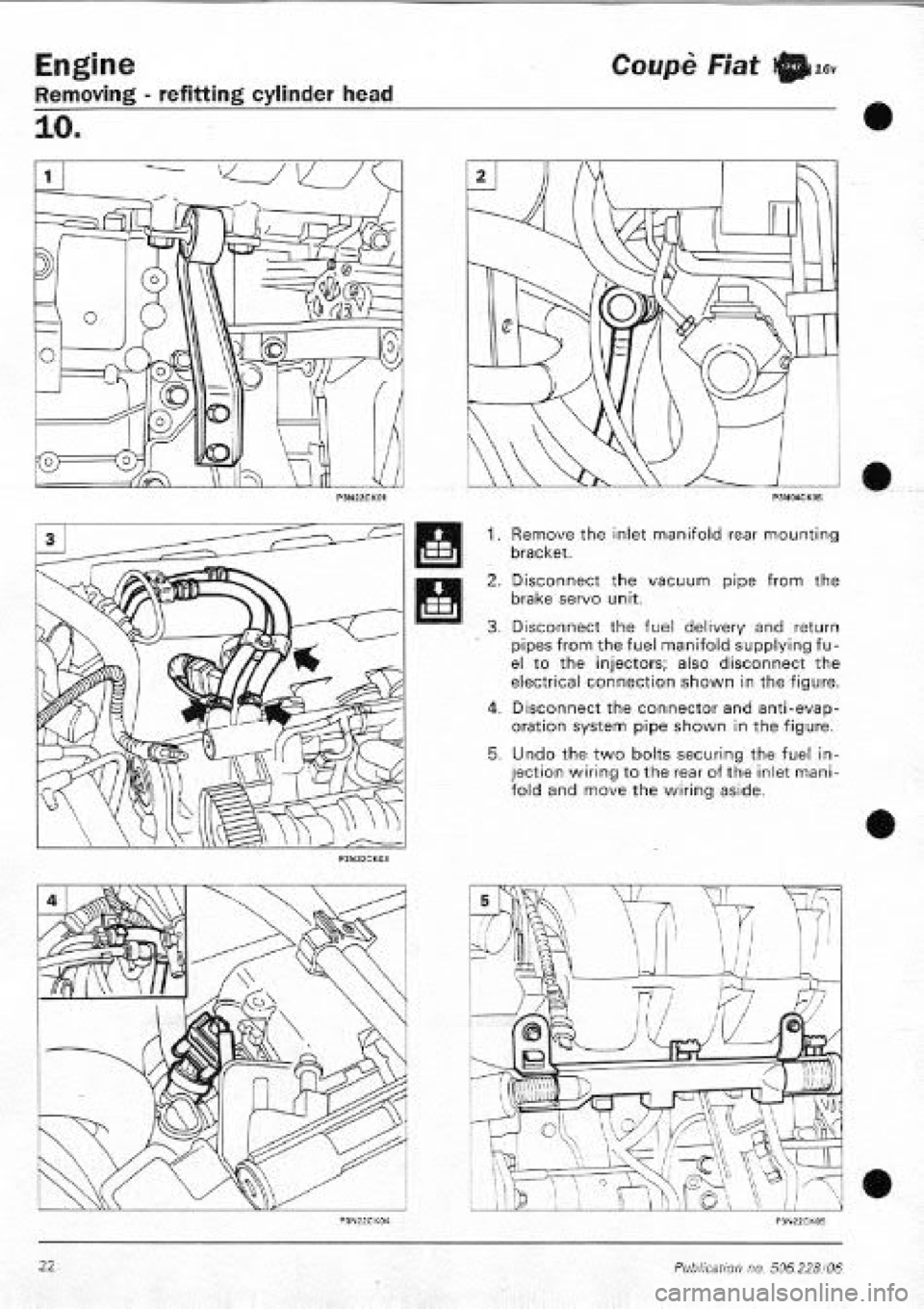 FIAT COUPE 1995 Workshop Manual FIAT COUPE 1995 Workshop Manual