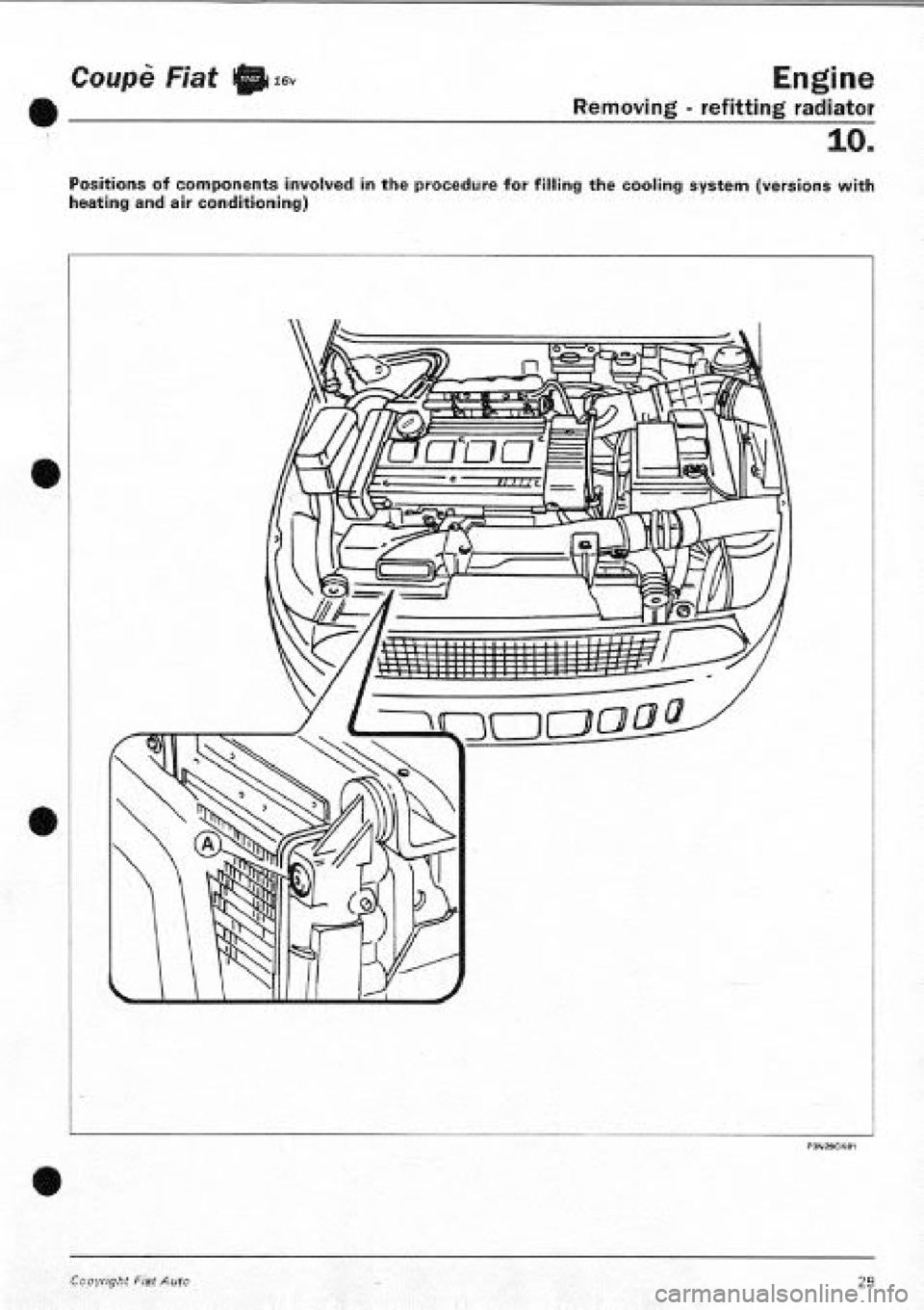 FIAT COUPE 1995 Workshop Manual FIAT COUPE 1995 Workshop Manual