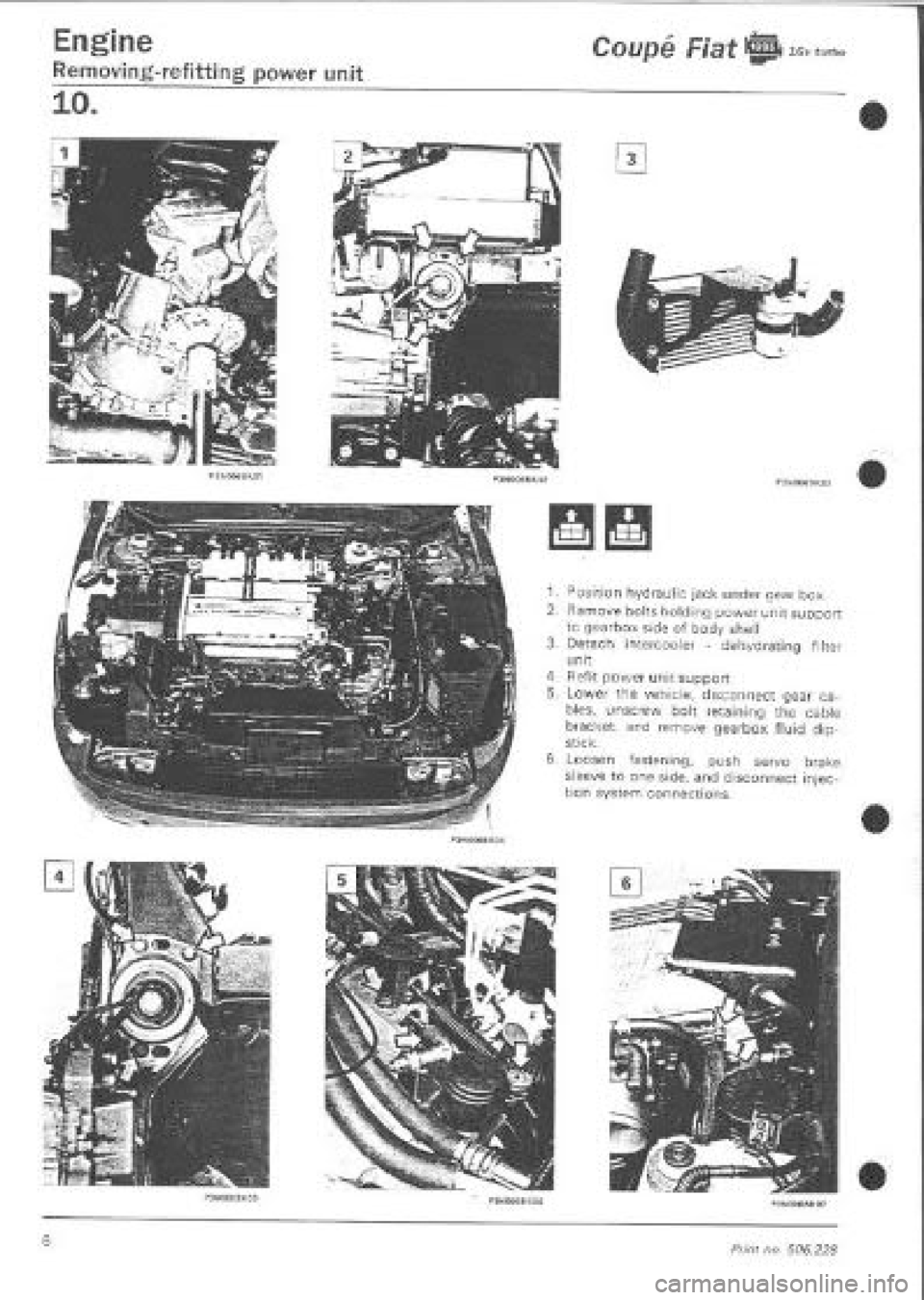 FIAT COUPE 1995 Workshop Manual FIAT COUPE 1995 Workshop Manual