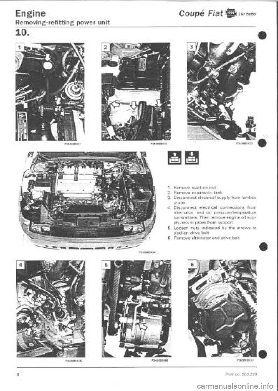 FIAT COUPE 1995 Workshop Manual FIAT COUPE 1995 Workshop Manual