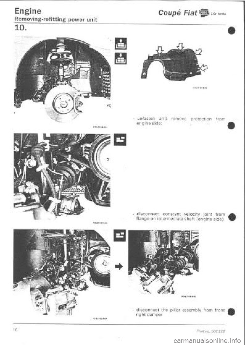 FIAT COUPE 1995 Workshop Manual FIAT COUPE 1995 Workshop Manual