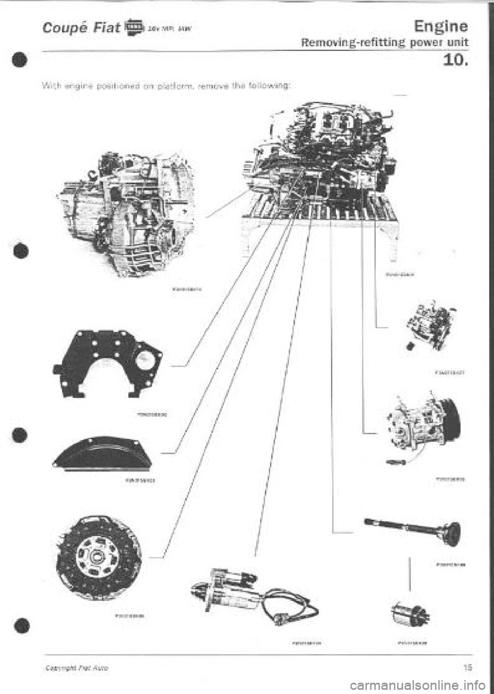 FIAT COUPE 1995 Workshop Manual FIAT COUPE 1995 Workshop Manual