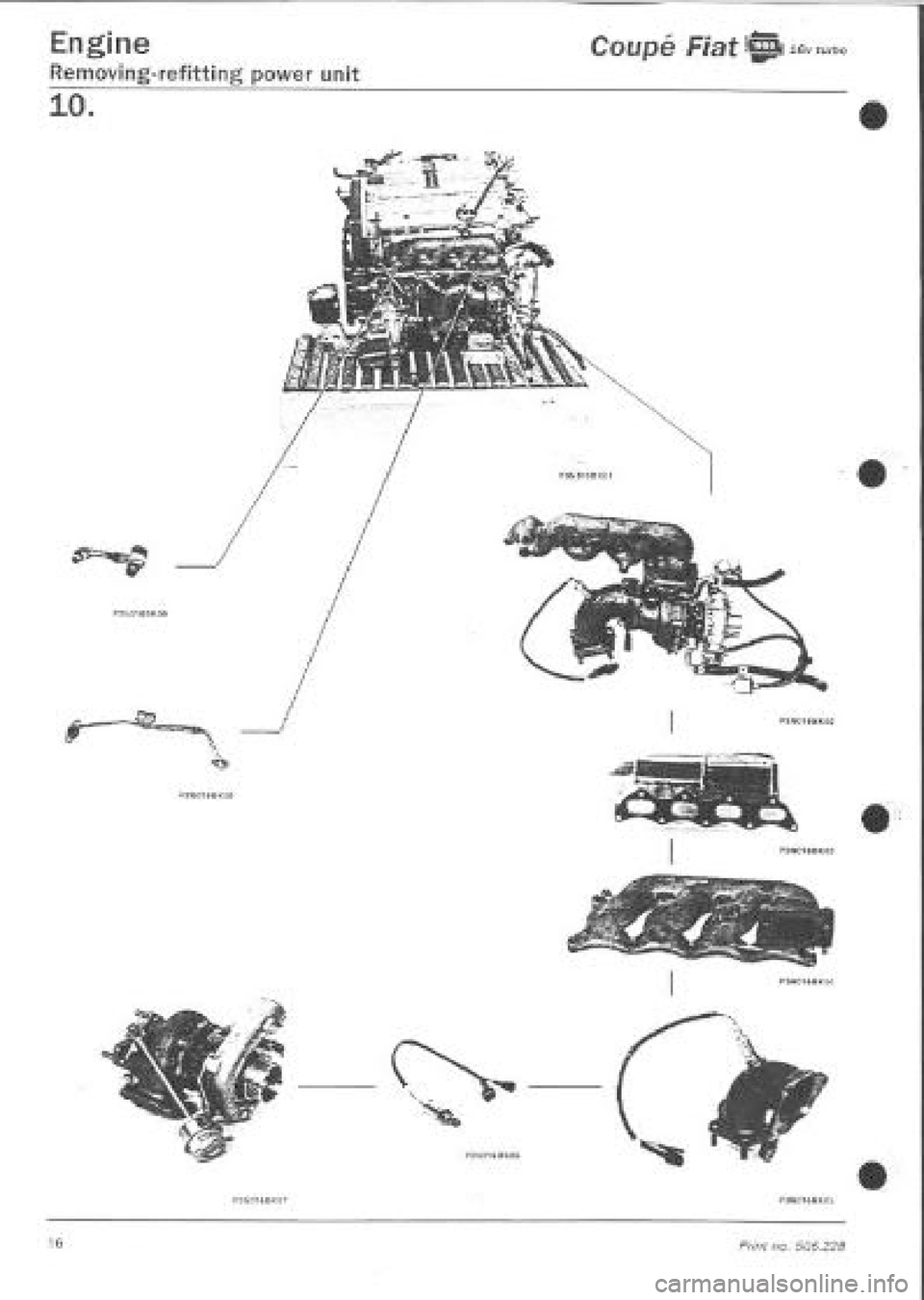 FIAT COUPE 1995 Workshop Manual FIAT COUPE 1995 Workshop Manual