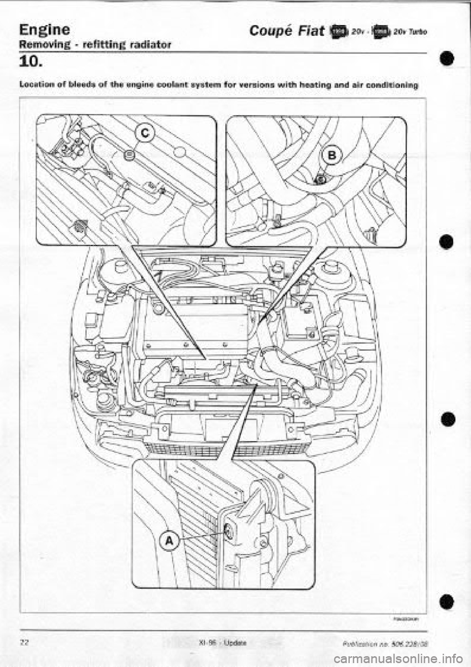 FIAT COUPE 1995 Workshop Manual FIAT COUPE 1995 Workshop Manual