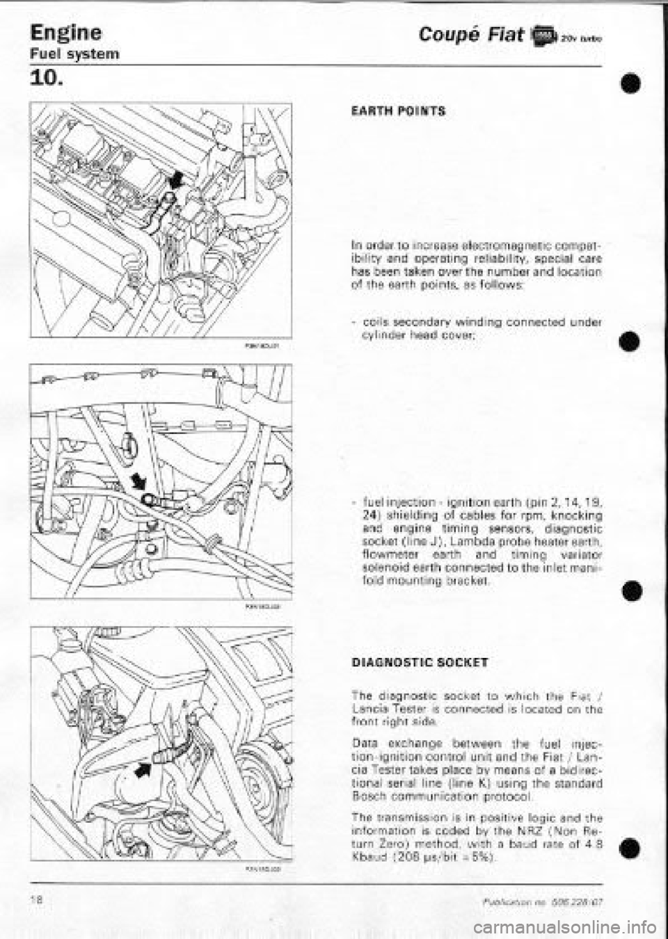 FIAT COUPE 1995 Workshop Manual FIAT COUPE 1995 Workshop Manual