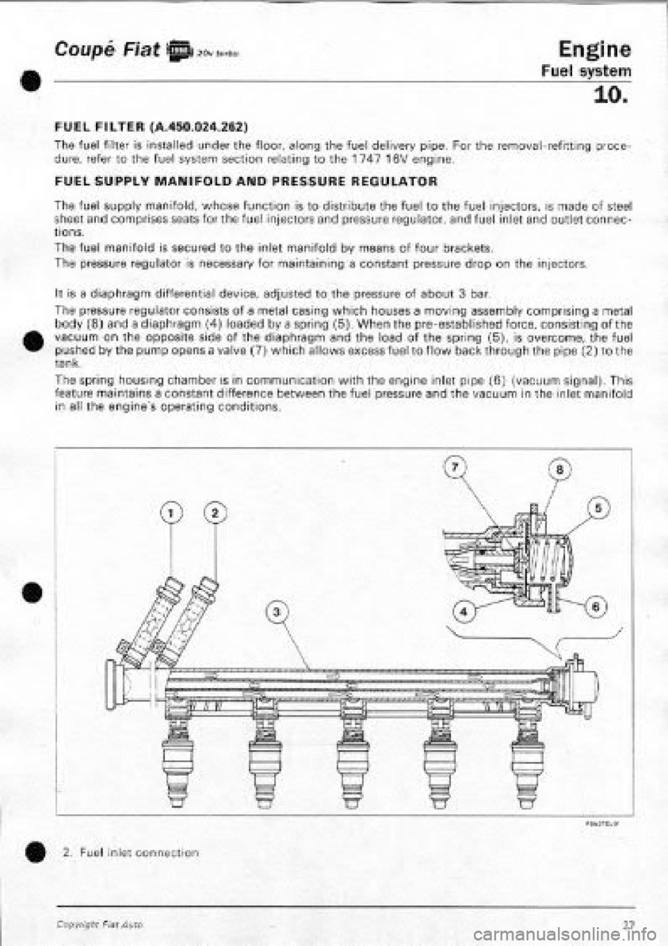FIAT COUPE 1995 Workshop Manual FIAT COUPE 1995 Workshop Manual