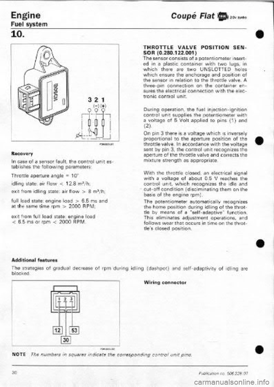 FIAT COUPE 1995 Workshop Manual FIAT COUPE 1995 Workshop Manual