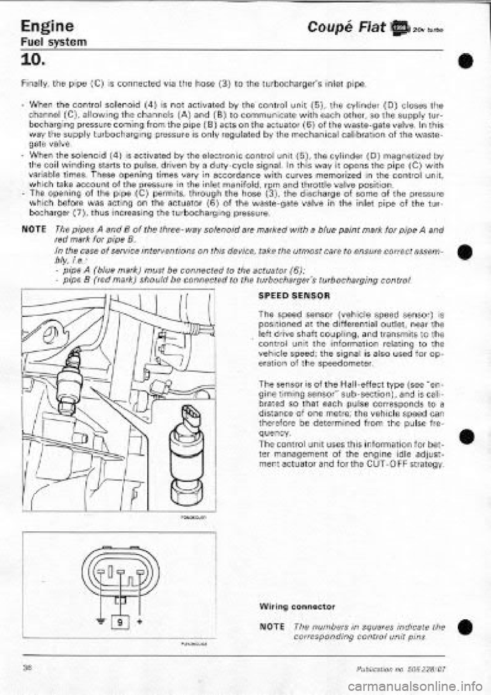 FIAT COUPE 1995 Workshop Manual FIAT COUPE 1995 Workshop Manual