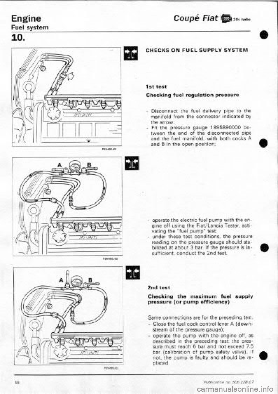 FIAT COUPE 1995 Workshop Manual FIAT COUPE 1995 Workshop Manual