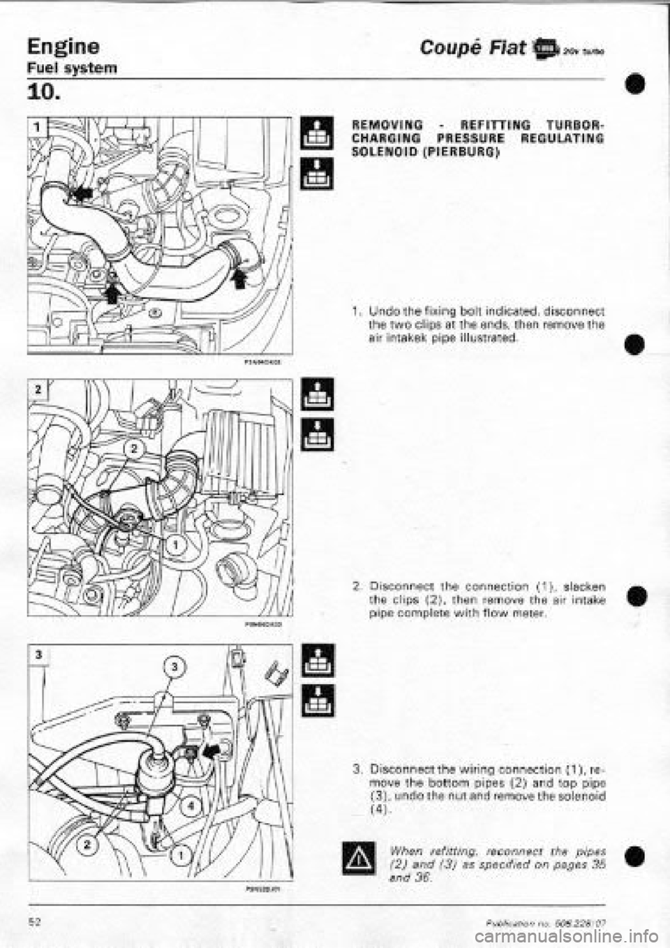 FIAT COUPE 1995 Workshop Manual FIAT COUPE 1995 Workshop Manual
