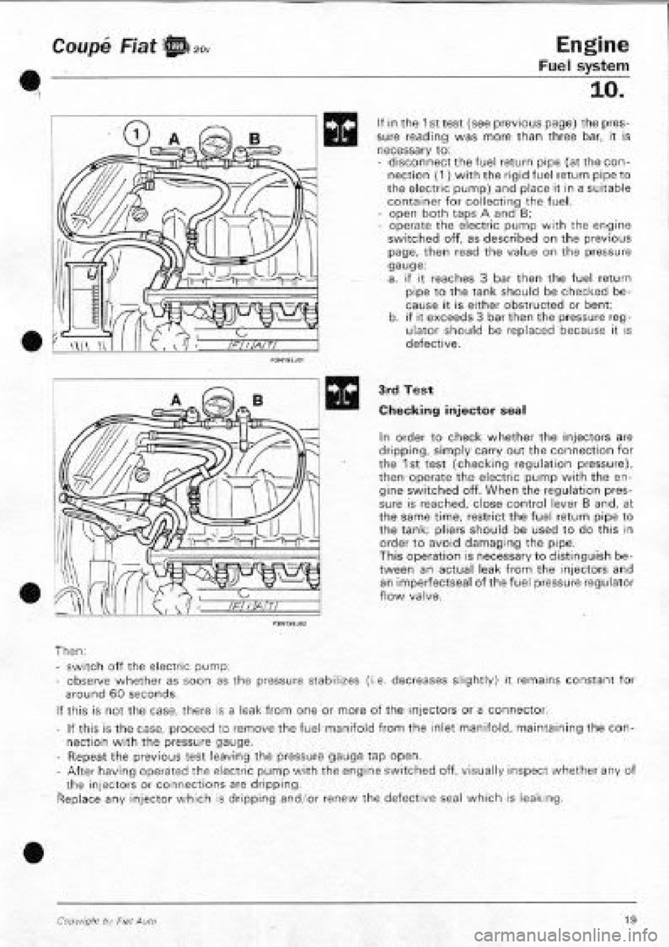 FIAT COUPE 1995 Workshop Manual FIAT COUPE 1995 Workshop Manual