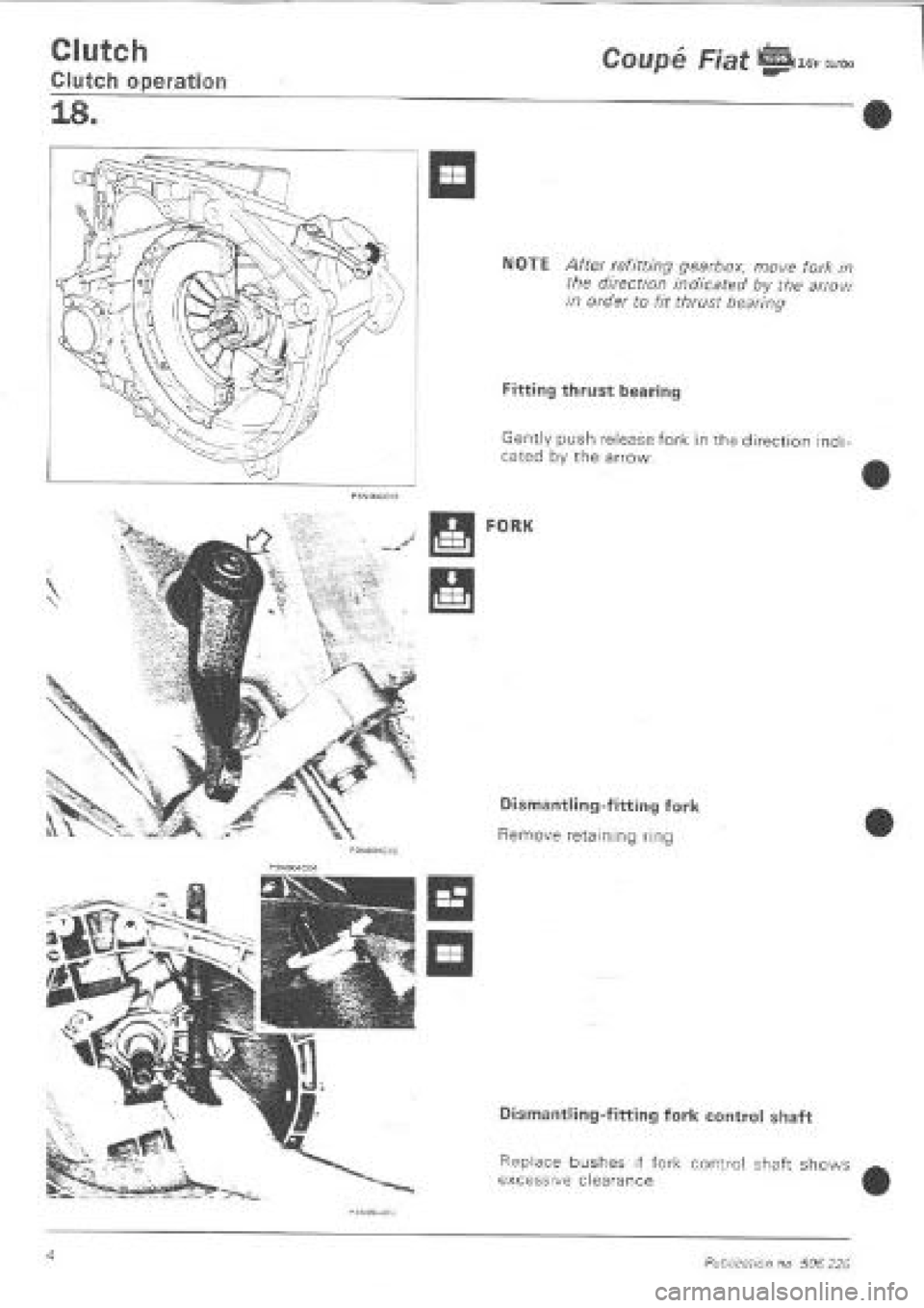 FIAT COUPE 1995 Workshop Manual FIAT COUPE 1995 Workshop Manual