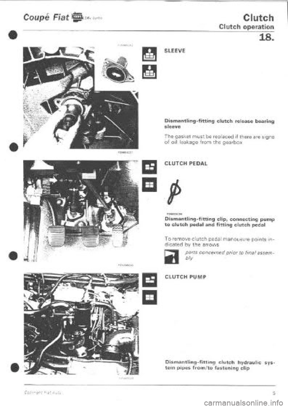 FIAT COUPE 1995 Workshop Manual FIAT COUPE 1995 Workshop Manual