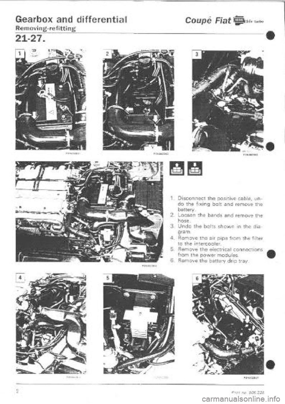 FIAT COUPE 1995 Workshop Manual FIAT COUPE 1995 Workshop Manual