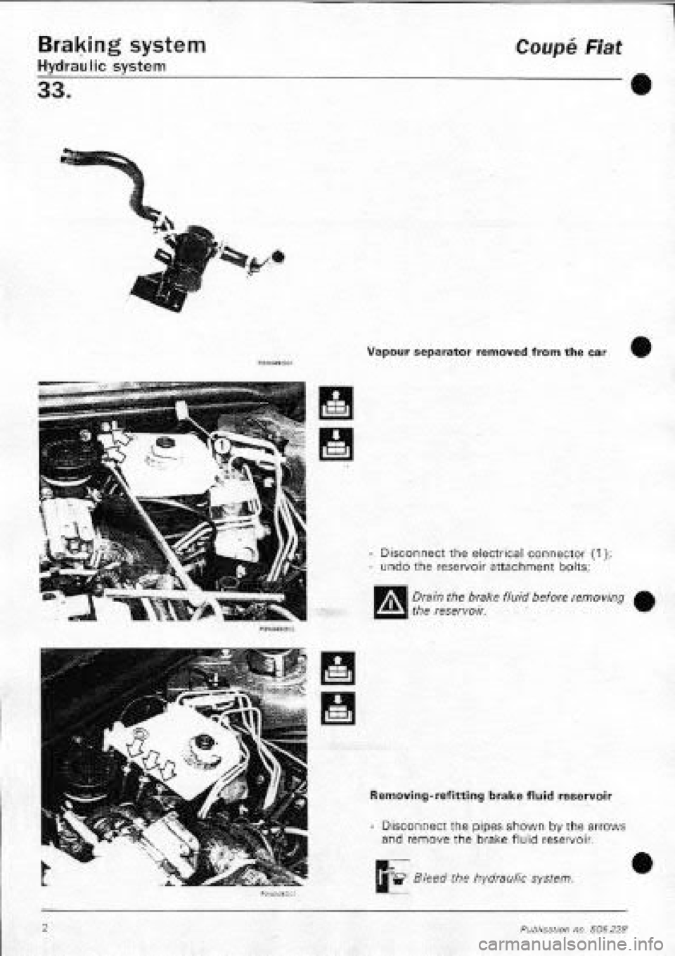 FIAT COUPE 1995 Workshop Manual FIAT COUPE 1995 Workshop Manual