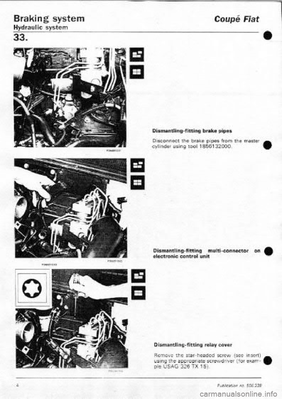 FIAT COUPE 1995 Workshop Manual FIAT COUPE 1995 Workshop Manual