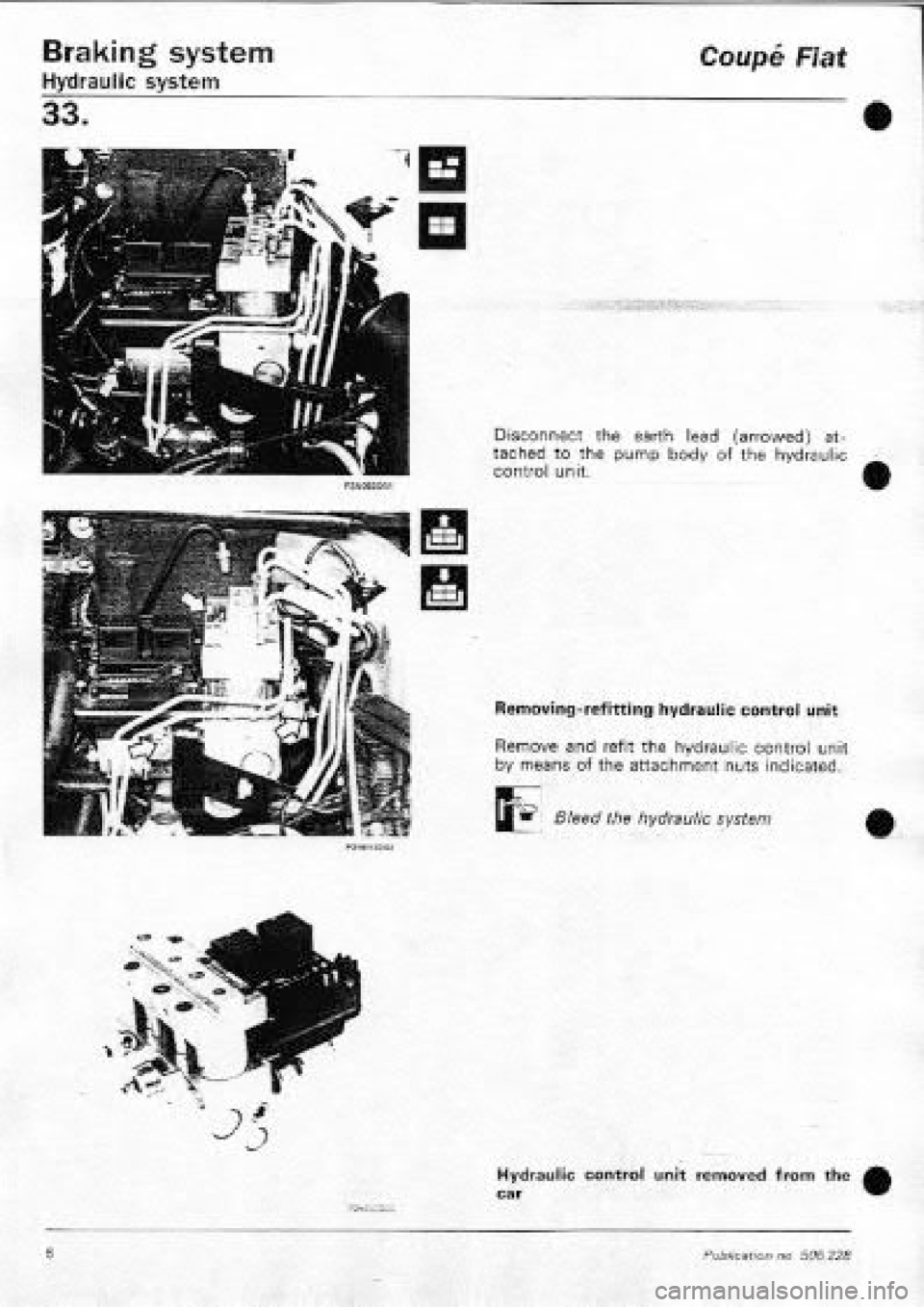 FIAT COUPE 1995 Workshop Manual FIAT COUPE 1995 Workshop Manual