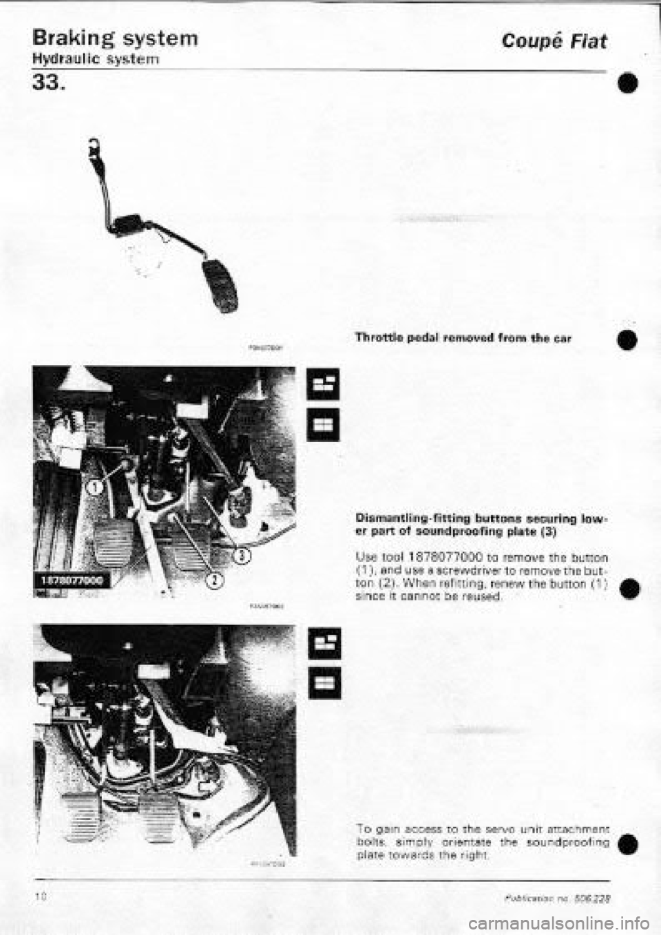 FIAT COUPE 1995 Workshop Manual FIAT COUPE 1995 Workshop Manual