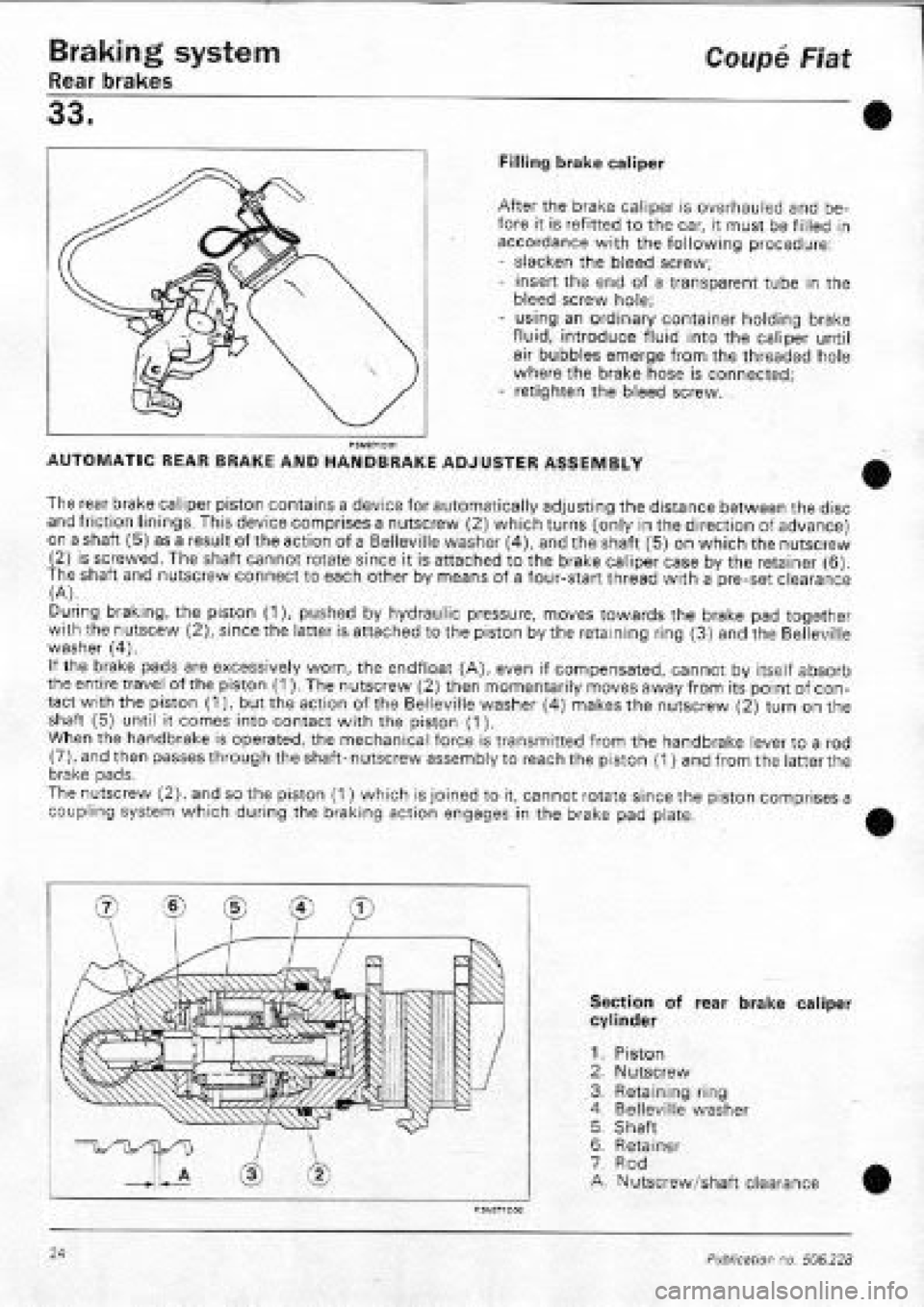 FIAT COUPE 1995 Workshop Manual FIAT COUPE 1995 Workshop Manual