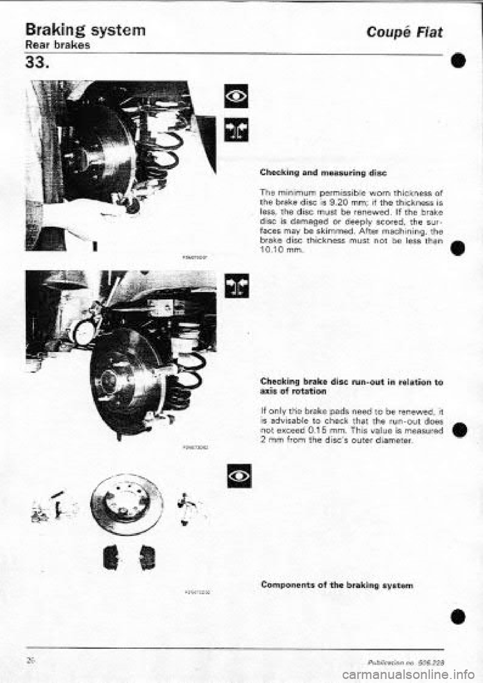 FIAT COUPE 1995 Workshop Manual FIAT COUPE 1995 Workshop Manual
