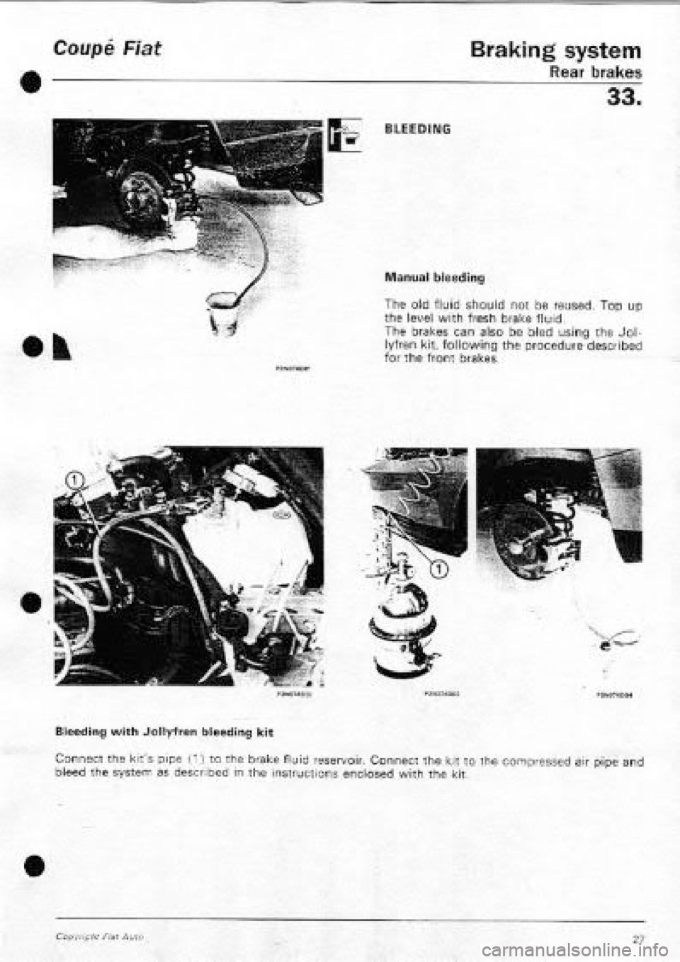 FIAT COUPE 1995 Workshop Manual FIAT COUPE 1995 Workshop Manual