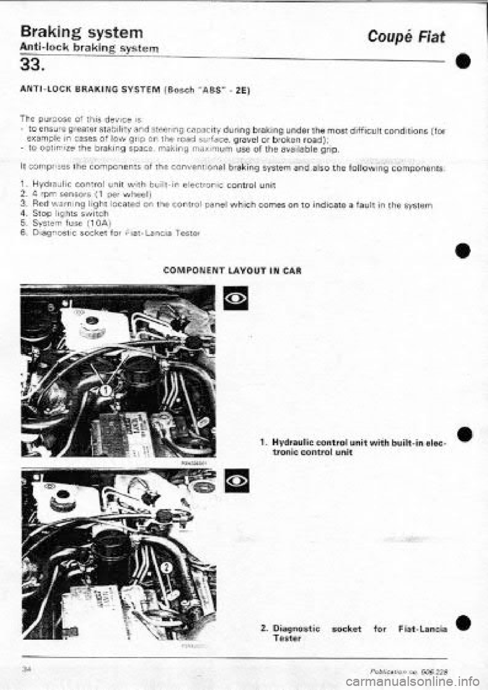 FIAT COUPE 1995 Workshop Manual FIAT COUPE 1995 Workshop Manual
