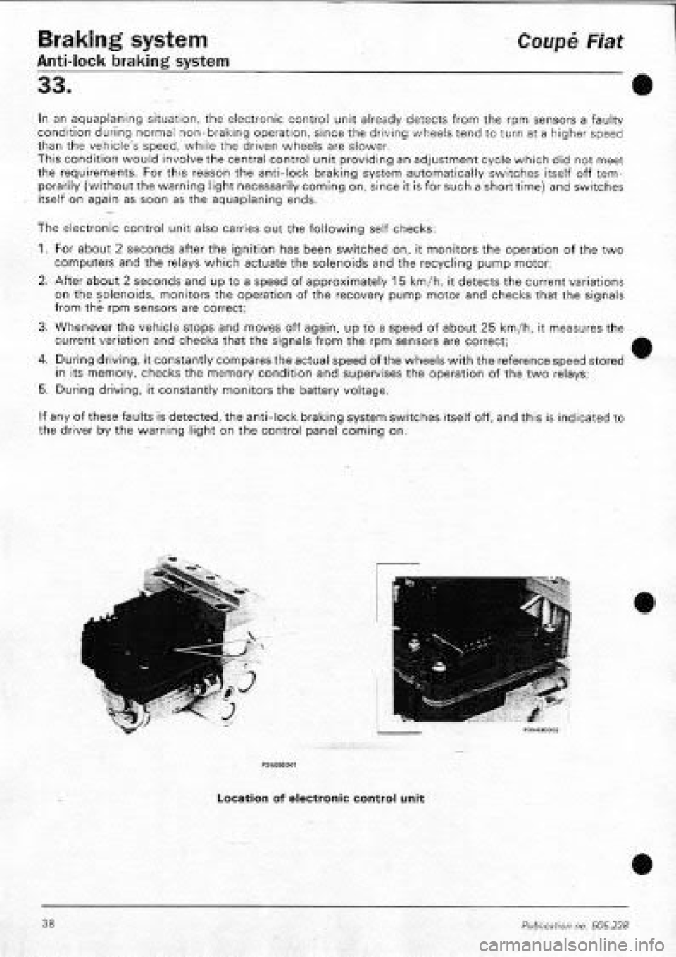 FIAT COUPE 1995 Workshop Manual FIAT COUPE 1995 Workshop Manual