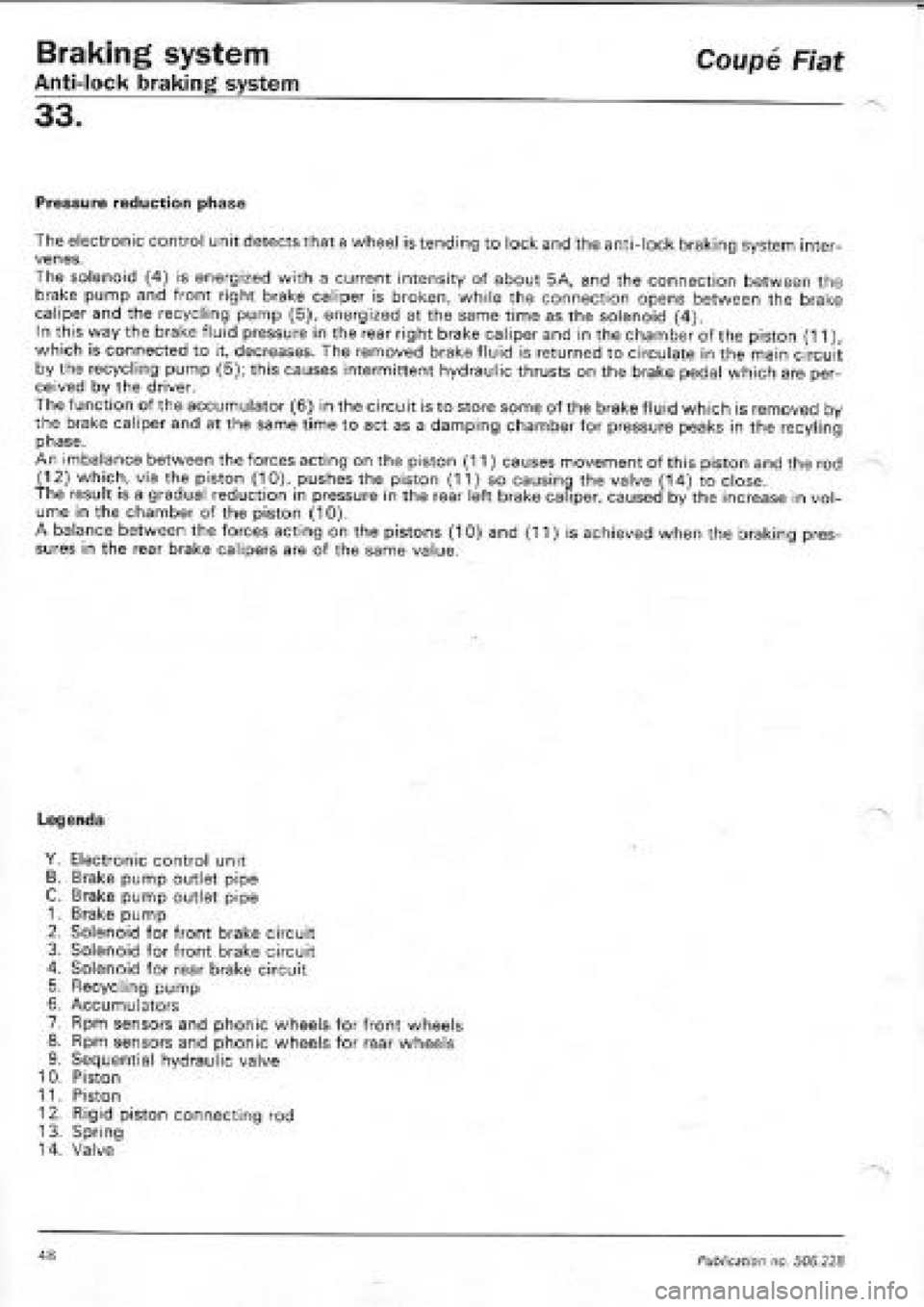 FIAT COUPE 1995 Workshop Manual FIAT COUPE 1995 Workshop Manual