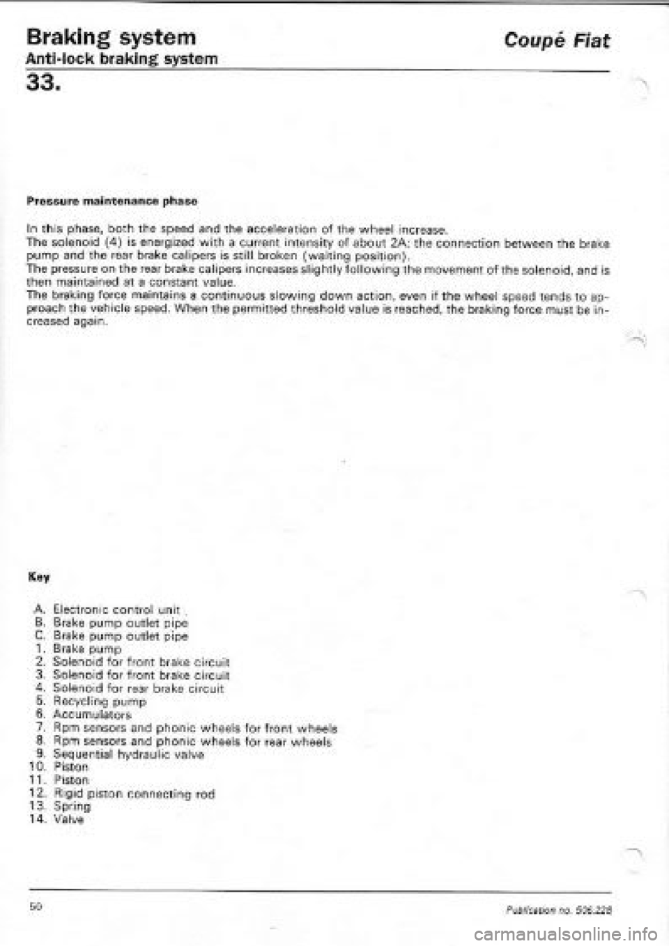 FIAT COUPE 1995 Workshop Manual FIAT COUPE 1995 Workshop Manual