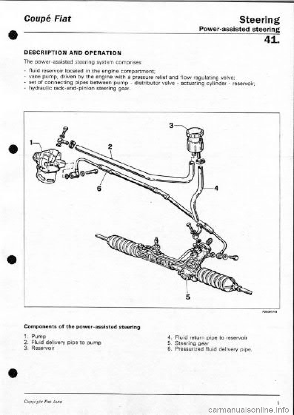 FIAT COUPE 1995 Workshop Manual FIAT COUPE 1995 Workshop Manual