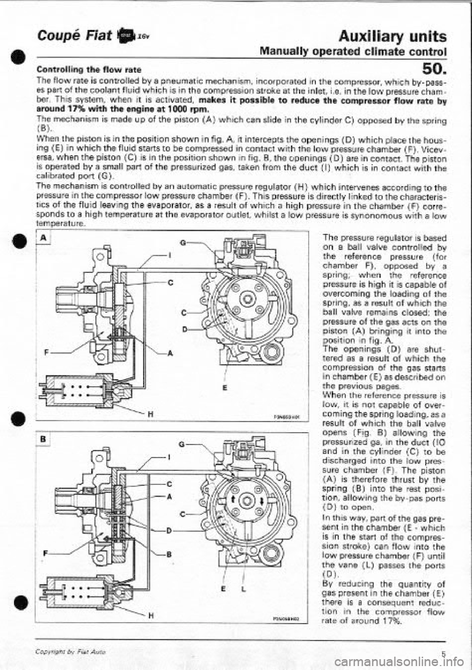FIAT COUPE 1995 Workshop Manual FIAT COUPE 1995 Workshop Manual