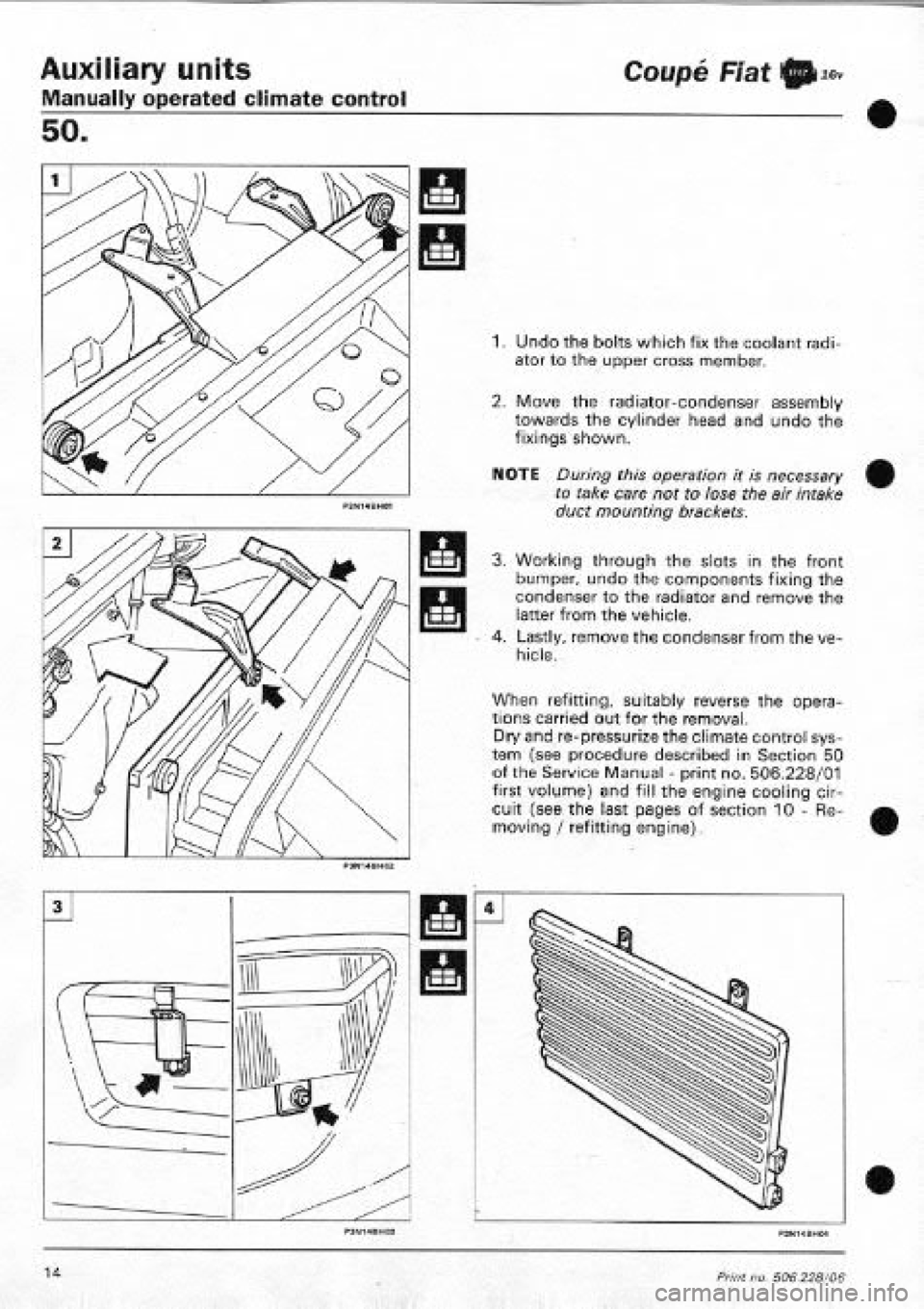 FIAT COUPE 1995 Workshop Manual FIAT COUPE 1995 Workshop Manual