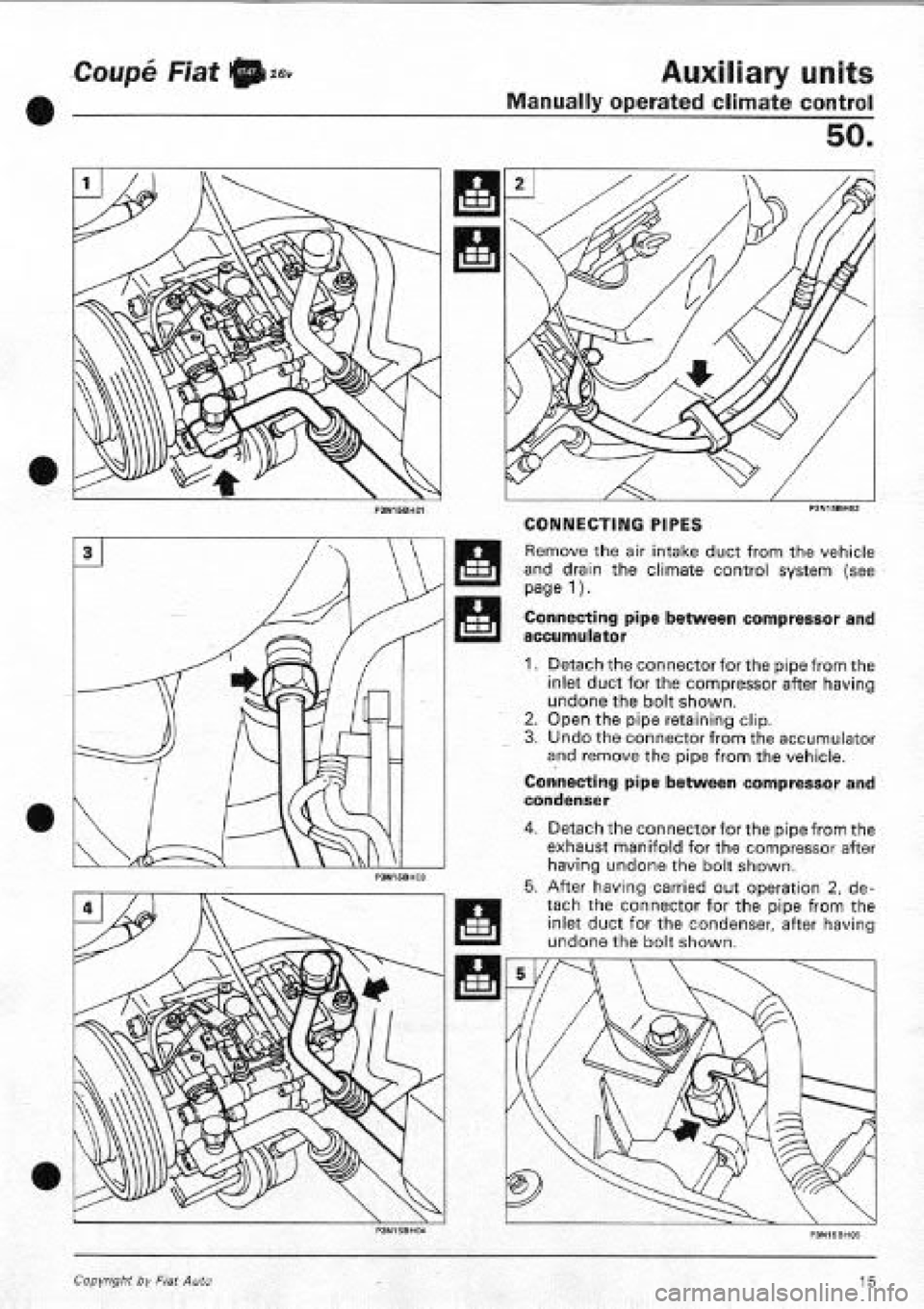 FIAT COUPE 1995 Workshop Manual FIAT COUPE 1995 Workshop Manual