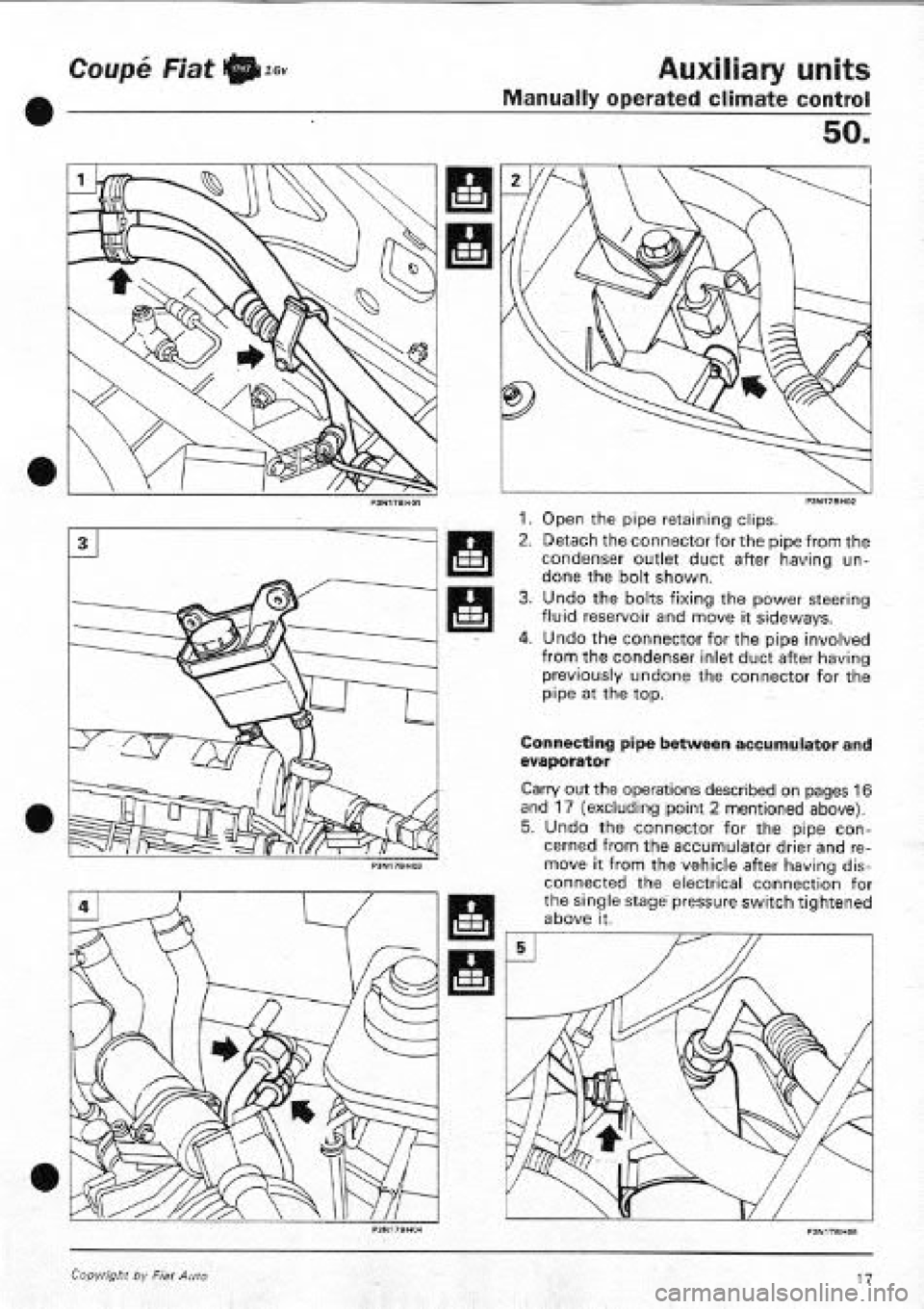 FIAT COUPE 1995 Workshop Manual FIAT COUPE 1995 Workshop Manual