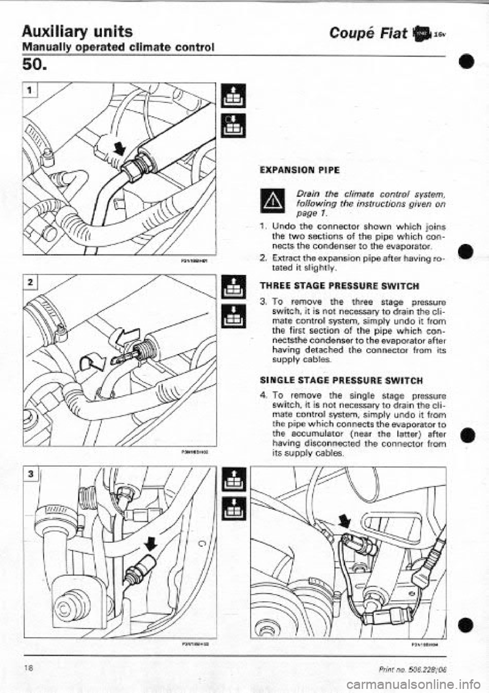 FIAT COUPE 1995 Workshop Manual FIAT COUPE 1995 Workshop Manual
