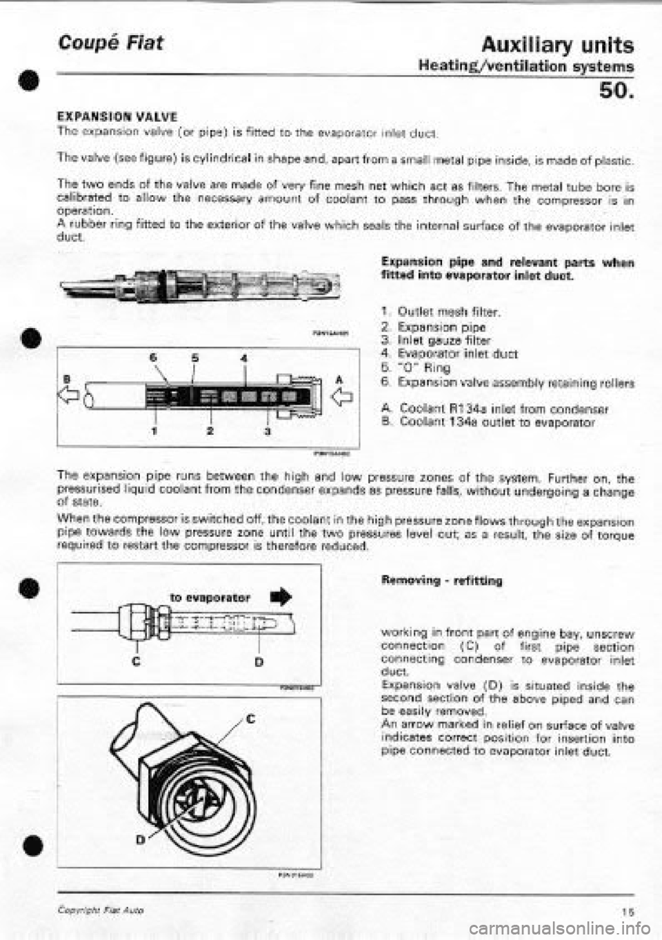 FIAT COUPE 1995 Workshop Manual FIAT COUPE 1995 Workshop Manual
