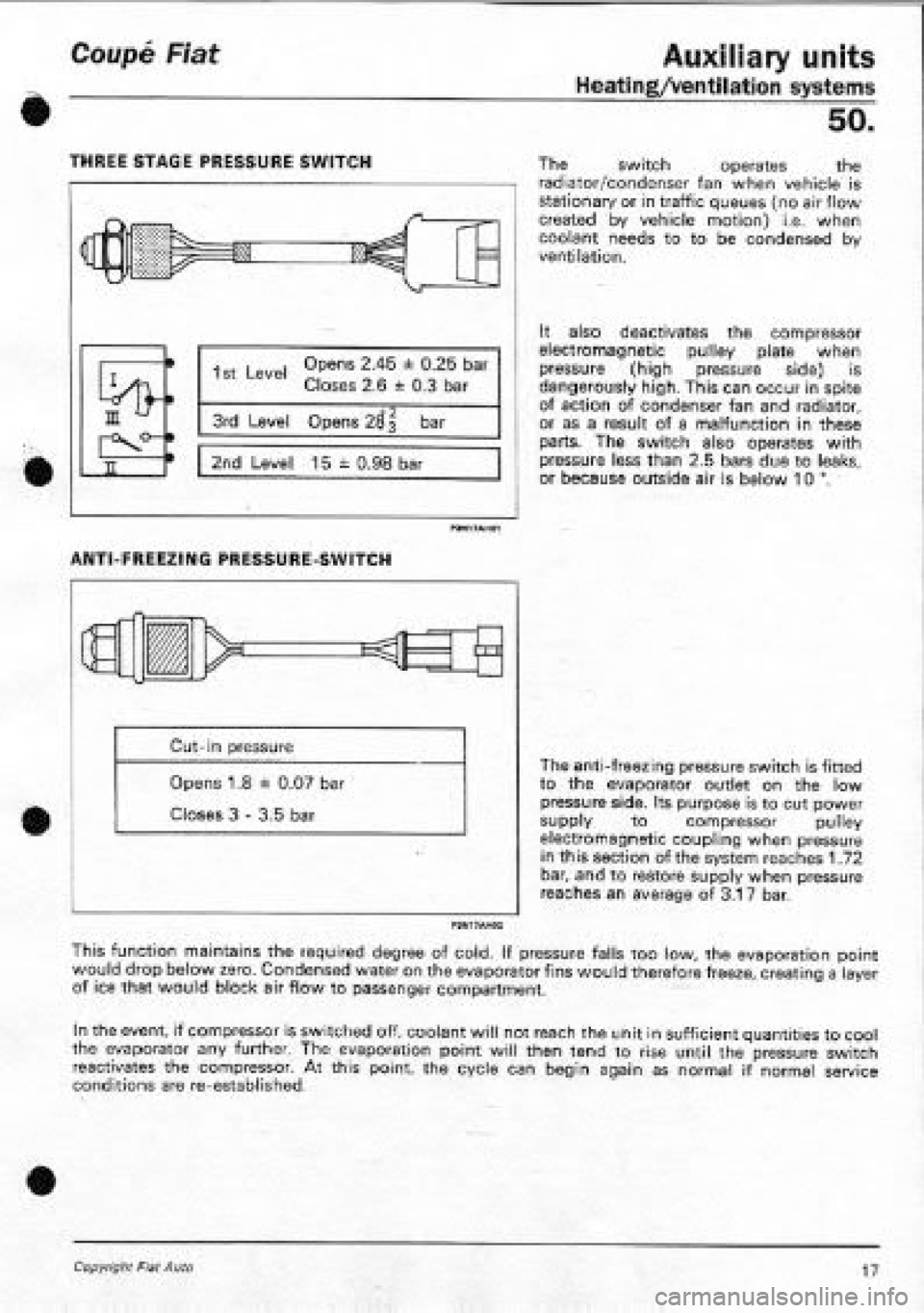 FIAT COUPE 1995 Workshop Manual FIAT COUPE 1995 Workshop Manual