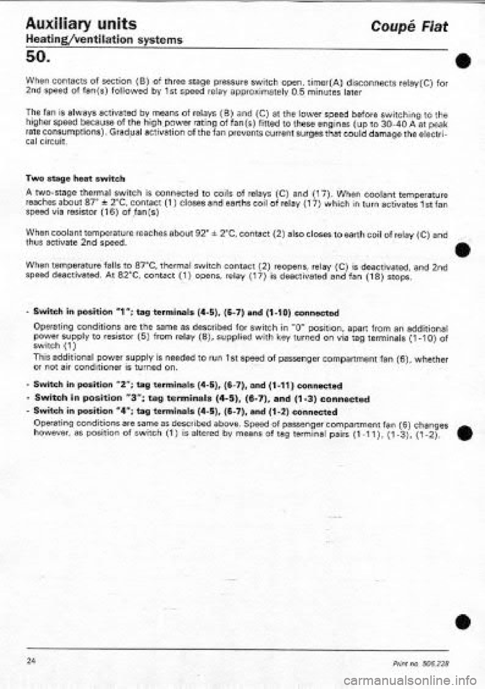 FIAT COUPE 1995 Workshop Manual FIAT COUPE 1995 Workshop Manual