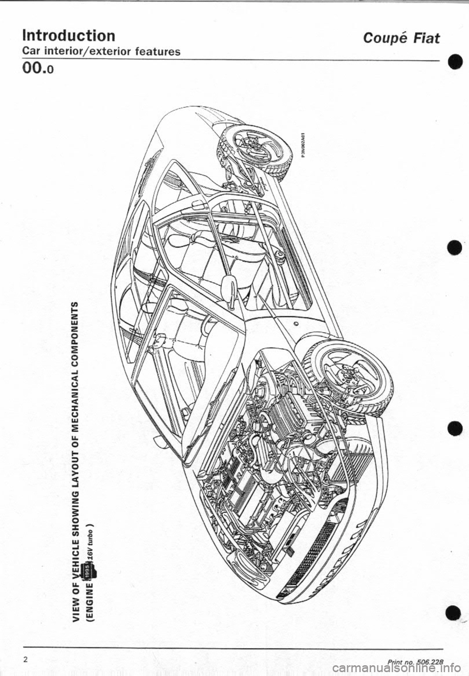 FIAT COUPE 1995  Workshop Manual 