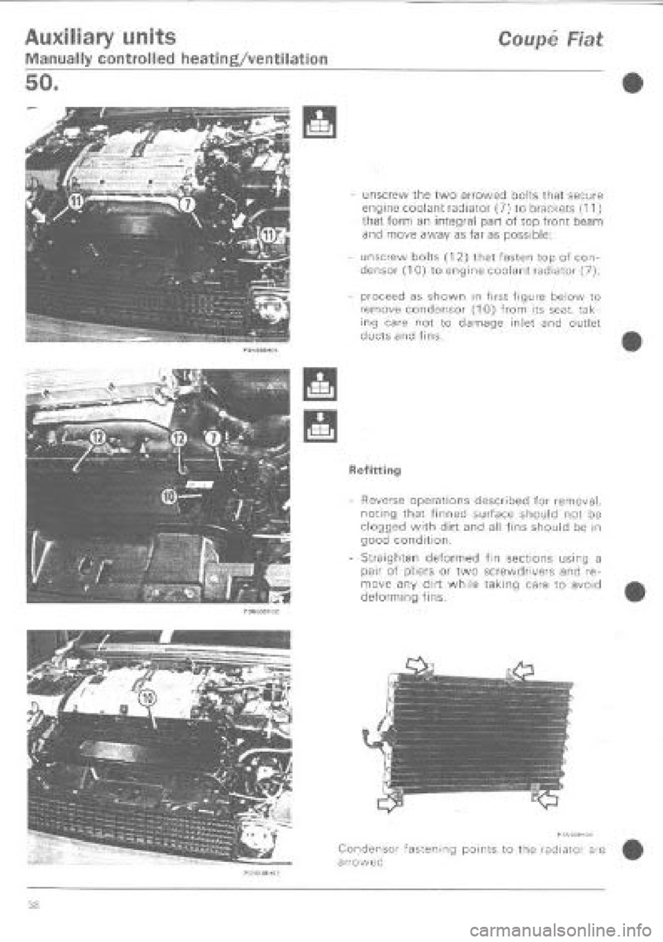 FIAT COUPE 1995 Workshop Manual FIAT COUPE 1995 Workshop Manual