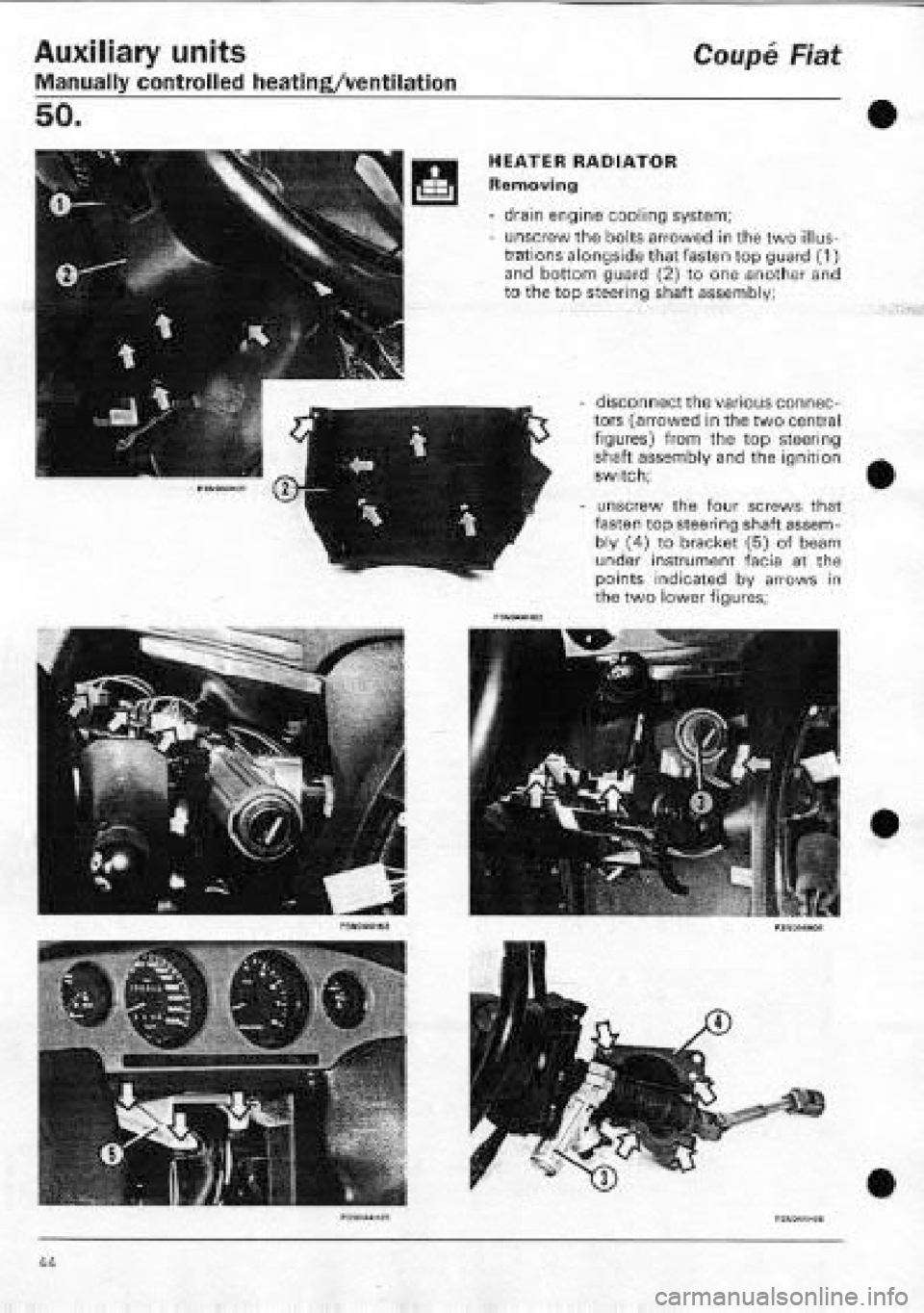 FIAT COUPE 1995 Workshop Manual FIAT COUPE 1995 Workshop Manual