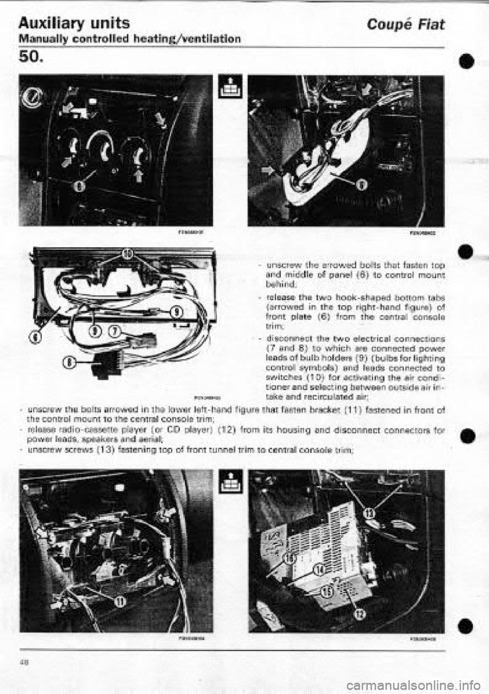 FIAT COUPE 1995 Workshop Manual FIAT COUPE 1995 Workshop Manual